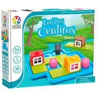 LÚdilo The Three Little Pigs Board Game Spanish Multicolore Enfants