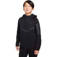 Nike Tech Fleece Enfant - Sweats à capuche, Noir - Taille 122 - 128 CM - Poly Fleece
