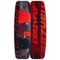 Crazyfly Raptor Extreme 2025 Kiteboard Rouge 140 x 42 cm