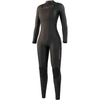 Mystic Star 4/3 Mm Woman Long Sleeve Chest Zip Neoprene Suit Noir L Femme