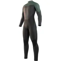 Mystic Star 5/3 Mm Long Sleeve Back Zip Neoprene Suit Gris M Homme