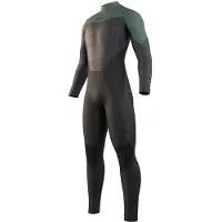Mystic Star 5/3 Mm Long Sleeve Back Zip Neoprene Suit Gris XL Homme