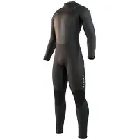 Mystic Brand Flatlock 3/2 Mm Long Sleeve Chest Zip Neoprene Suit Noir XL Homme