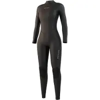Mystic Star 3/2 Mm Woman Long Sleeve Back Zip Neoprene Suit Noir S Femme