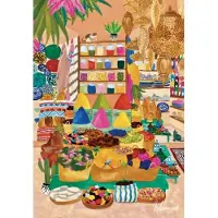 Pieces & Peace Puzzle Marché aux épices - Puzzle coloré 1000 pièces