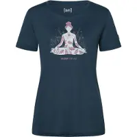Super.natural Kryssede Ski Long Sleeve T-shirt Vert,Bleu M Femme