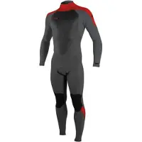 O'Neill Epic 5/4 Mm Youth Long Sleeve Back Zip Neoprene Suit Noir 8 Years Garçon