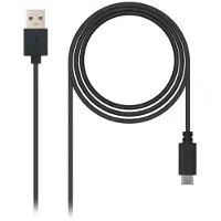 Nanocable Câble Nanocable USB-C 2.0 Mâle vers USB-A Mâle 2m