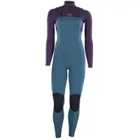 iON Element 3/2 Mm Woman Long Sleeve Chest Zip Neoprene Suit Violet S Femme