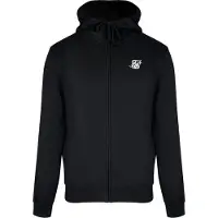 SikSilk Veste de survêtement 'Essential' noir / blanc