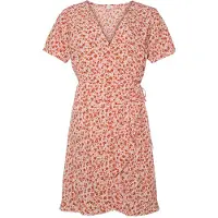 Protest Okara Short Sleeve Dress Rose M Femme
