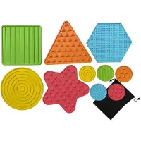 Sensory Toys Textured Pads Memory Game Multicolore Enfants