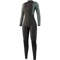 Mystic Star 5/3 Mm Woman Long Sleeve Chest Zip Neoprene Suit Marron XS Femme