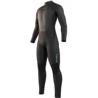Mystic Star 3/2 Mm Long Sleeve Back Zip Neoprene Suit Noir S Homme