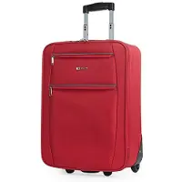 Itaca unisex. T71950-05 Valise de voyage à 2 roues T71950 rouge -55x39x18cm (OSFA), Casuel, Polyester