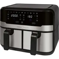 ProfiCook Double friteuse sans huile avec écran tactile PC-FR1242H