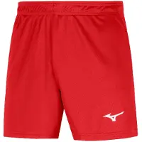 Mizuno Short TEAM TRAD unisexe - V2EBB560, couleur : rouge, taille : XL