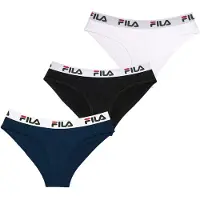 FILA Women FI/2/SCX3 - Lot de 3 - Sous-vêtement - Femme - Multicolore (FU6043D) - S
