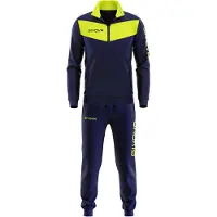Givova Visa Fluo Tracksuit Bleu 3XL