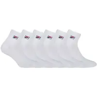 FILA FI/AM/LOWX6 Lot de 6 paires de chaussettes homme blanc - 39/42