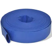 vidaXL Tuyau plat à eau 50 m 2 pouces PVC