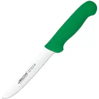 Arcos Couteau à désosser couleur - Prof 294521 en acier inoxydable Nitrum et mangue ergonomique polypropylène VERT couleur et 16 cm de lame, vitrine