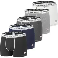 Serge Blanco Boxers Serge Blanco Lot de 5 Boxers coton homme Class' homme || Taille EU M