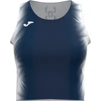 Joma Elite Xi Sleeveless T-shirt Bleu S Femme