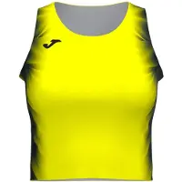 Joma Elite Xi Sleeveless T-shirt Jaune M Femme