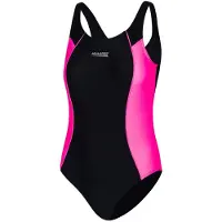 Aqua Speed Filles, Maillot de bain, Maillot de bain Luna, Noir, (152)