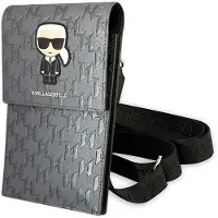 Karl Lagerfeld Étui MacBook argenté Ikonik Monogram Karl Lagerfeld