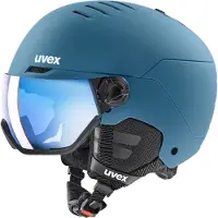 Uvex Casque de Ski Uvex Wanted Visor Stone Blue Matt-54 - 58 cm