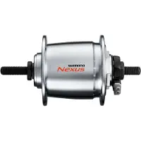 Shimano moyeu dynamo NEXUS DH-C6000-1R 1.5 W, protection haute, argent