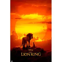 Merkloos Grupo Erik - Poster Disney Le Roi Lion Affiche - Deco Maison, Decoration Murale, Affiche Décorative