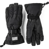 Hestra Gauntlet Sr., gants de ski, noir