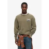 Superdry Mechanic Loose Fit Sweatshirt Marron XL Homme