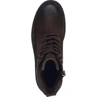 Marco Tozzi Femmes Bottines à lacets semelle profilée 2-26260-43, Taille:38 EU, Couleur:Marron