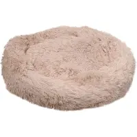 Flamingo lit pour chien Krems rond beige, dimensions : 70 cm