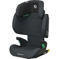 Maxi-Cosi RodiFix M i-Size Siège pour enfant, Rehausseur de siège à dossier haut, 3,5-12 ans, ISOFIX, protection contre les chocs latéraux G-CELL, hauteur réglable, Basic Grey