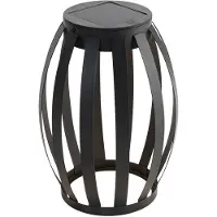 QAZQA Lampe de table d'extérieur noire à 3 intensités, solaire et rechargeable - Sheldon