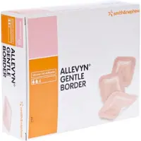 Smith&Nephew Allevyn Classic Gentle Border 7.5 cm x 7.5 cm 10 pc(s) Compresses