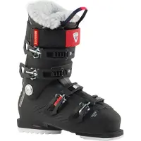Rossignol - Chaussures de ski - Pure Elite 70 Deep Black pour Femme en Laine - Taille 39 - Noir