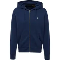 Ralph Lauren Veste de survêtement bleu marine / blanc