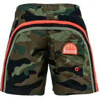 Sundek Camou Swimming Shorts Vert S Homme