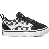 Vans Toddler Ward Slip-On Checkered Black True White-Schoenmaat 26,5