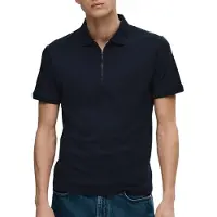 Selected T-Shirt 'SLHFave' bleu marine