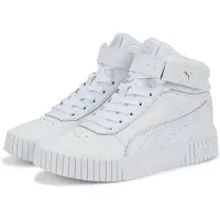 Puma Carina 2.0 Mid Jr Bottes à lacets blanc
