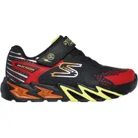 SKECHERS Kids Baskets vert clair / orange / rouge feu / noir