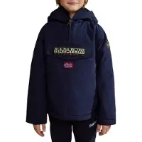 Napapijri Veste fonctionnelle 'Rainforest' beige / bleu nuit / rouge foncé / noir