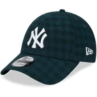 New Era 9forty Strapback Cap - Flannel New York Yankees